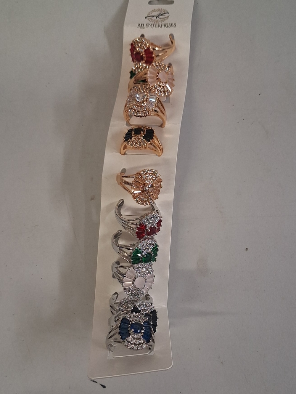 NWT 12 Pk Traditional Indian Rings